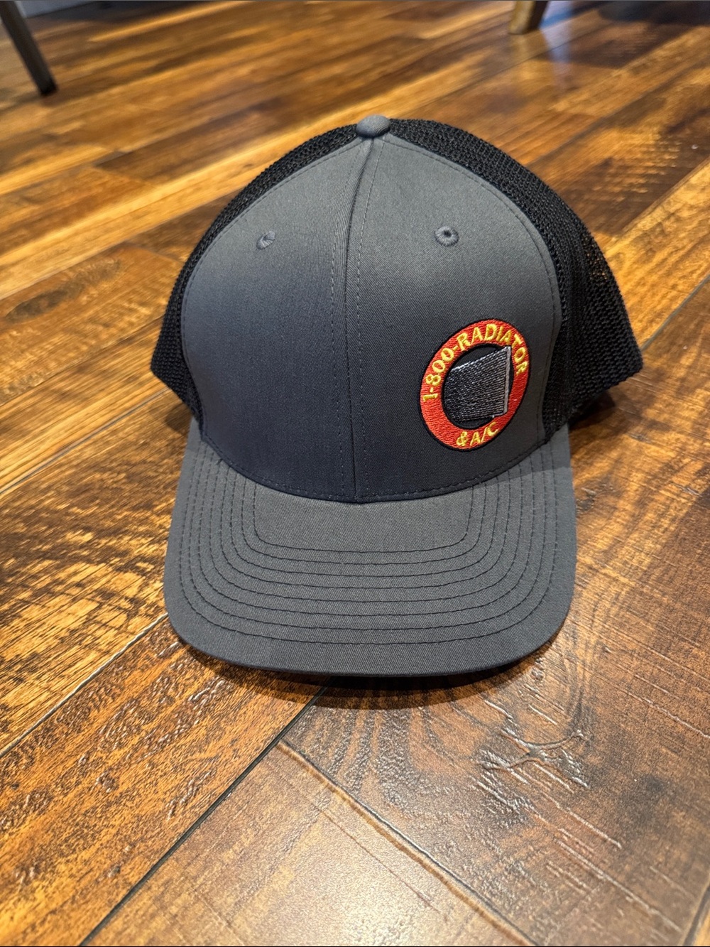 Richardson Trucker Hat, Mesh, grey-black